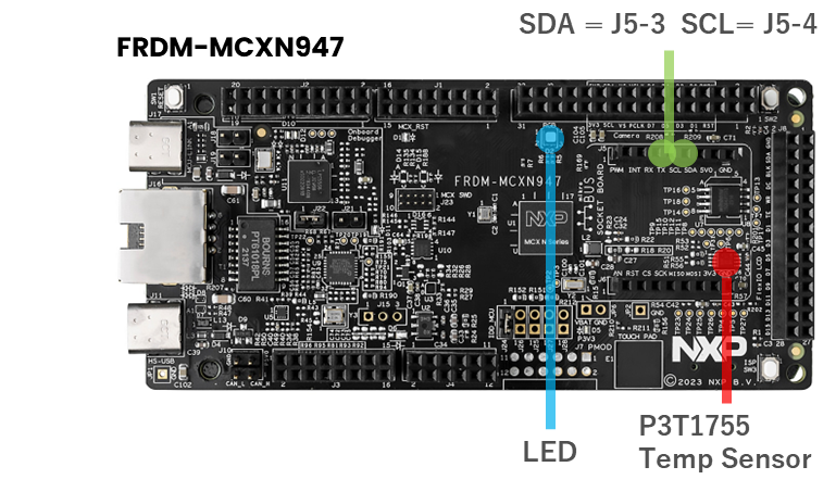 NXP マイコン初心者ガイド 15] MIPI I3C Transfer 制御方法~温度
